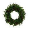 30 In. Artificial Norfolk Mixed Pine Wreath With Pinecones -Christmas Decor Shop nearly natural christmas wreaths w1406 64 1000