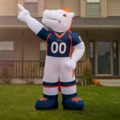 7 Ft. Denver Broncos Holiday Inflatable Mascot 9 7 Ft. Denver Broncos Holiday Inflatable Mascot -Christmas Decor Shop nfl christmas inflatables 526354 31 1000