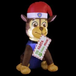 Nickelodeon 3.5 Ft. Pre-lit Inflatable Chase With Letter To Santa Airblown -Christmas Decor Shop nickelodeon christmas inflatables 111808 c3 1000