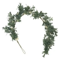Mariette 4.5 Ft. Snowberry Artificial Christmas Garland -Christmas Decor Shop noble house christmas garland 107823 77 1000