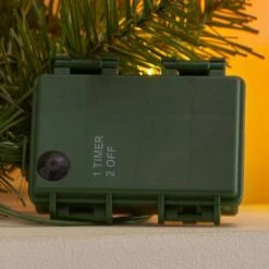 9 Ft. Cashmere Pine Battery Operated Pre-Lit LED Artificial Christmas Garland With Snowy Branches And Pinecones -Christmas Decor Shop noble house christmas garland 54838 fa 1000