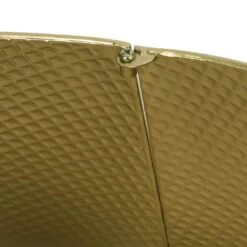 Hartselle 26 In. Gold Metal Christmas Tree Collar -Christmas Decor Shop noble house christmas tree skirts 107663 1f 1000