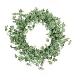 Parandes 27 In. Creeping Woodsorrel Artificial Christmas Wreath