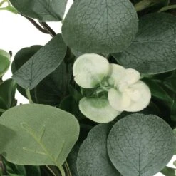 Potvin 22 In. Floral Eucalyptus Artificial Christmas Wreath -Christmas Decor Shop noble house christmas wreaths 107796 c3 1000