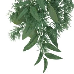 Sedlari 32.5 In. Eucalyptus And Fir Artificial Christmas Wreath -Christmas Decor Shop noble house christmas wreaths 107800 4f 1000