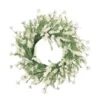 Mina 30 In. Plum Blossom Artificial Christmas Wreath -Christmas Decor Shop noble house christmas wreaths 107818 64 1000