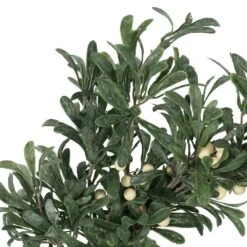 Mariette 29 In. Snowberry Artificial Christmas Wreath -Christmas Decor Shop noble house christmas wreaths 107822 1f 1000