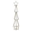 Northlight 17 .5 In. LED Lighted B/O Gold Glittered Wire Christmas C1 Tree - White Lights 1 Northlight 17 .5 In. LED Lighted B/O Gold Glittered Wire Christmas C1 Tree - White Lights -Christmas Decor Shop northlight christmas centerpieces 34314440 64 1000