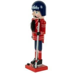 Northlight 14 In. Blue And Red Wooden Christmas Ice Hockey Player Nutcracker -Christmas Decor Shop northlight christmas centerpieces 34851135 4f 1000