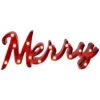 Northlight Lighted "Merry" Christmas Decoration-20.5" -Christmas Decor Shop northlight christmas centerpieces 35768209 64 1000