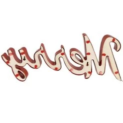 Northlight Lighted "Merry" Christmas Decoration-20.5" 16 Northlight Lighted "Merry" Christmas Decoration-20.5" -Christmas Decor Shop northlight christmas centerpieces 35768209 76 1000