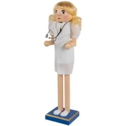 Northlight 15 In. Nurse Christmas Nutcracker With Stethoscope -Christmas Decor Shop northlight christmas figurines 31302396 4f 1000