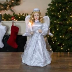 Northlight 24 In. Lighted Standing Animated Angel Musical Christmas Figure -Christmas Decor Shop northlight christmas figurines 34850960 31 1000