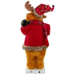 Northlight 24 In. Lighted Standing Animated Moose Musical Christmas Figure -Christmas Decor Shop northlight christmas figurines 34850962 44 1000