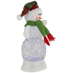 Northlight LED Lighted Acrylic Snowman Christmas Snow Globe-11 In. -Christmas Decor Shop northlight christmas figurines 35690069 4f 1000
