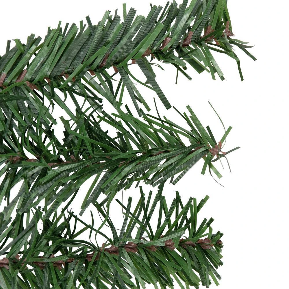 Northlight 9 Ft. X 12 In. Unlit Canadian Pine 2-Tone Artificial Christmas Garland 6 Northlight 9 Ft. X 12 In. Unlit Canadian Pine 2-Tone Artificial Christmas Garland - Image 4