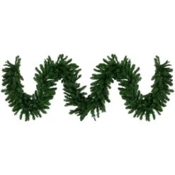 Northlight 50 Ft. X 14 In. Commercial Length 2-Tone Balsam Pine Artificial Garland-Unlit 50 Ft. Length
