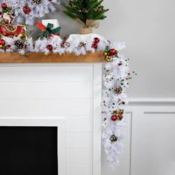 Northlight 100 Ft. X 8 In. Commercial White Canadian Pine Artificial Christmas Garland-Unlit -Christmas Decor Shop northlight christmas garland 32623786 4f 1000