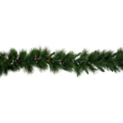 Northlight 9 Ft. X 14 In. White Valley Pine With Pine Cones Artificial Christmas Garland-Unlit -Christmas Decor Shop northlight christmas garland 32913295 1f 1000