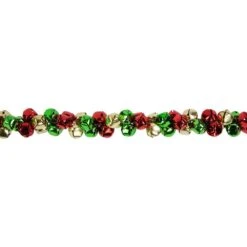 Northlight 5 Ft. Red Green And Gold Jingle Bell Christmas Garland 16 Northlight 5 Ft. Red Green And Gold Jingle Bell Christmas Garland -Christmas Decor Shop northlight christmas garland 33406632 76 1000