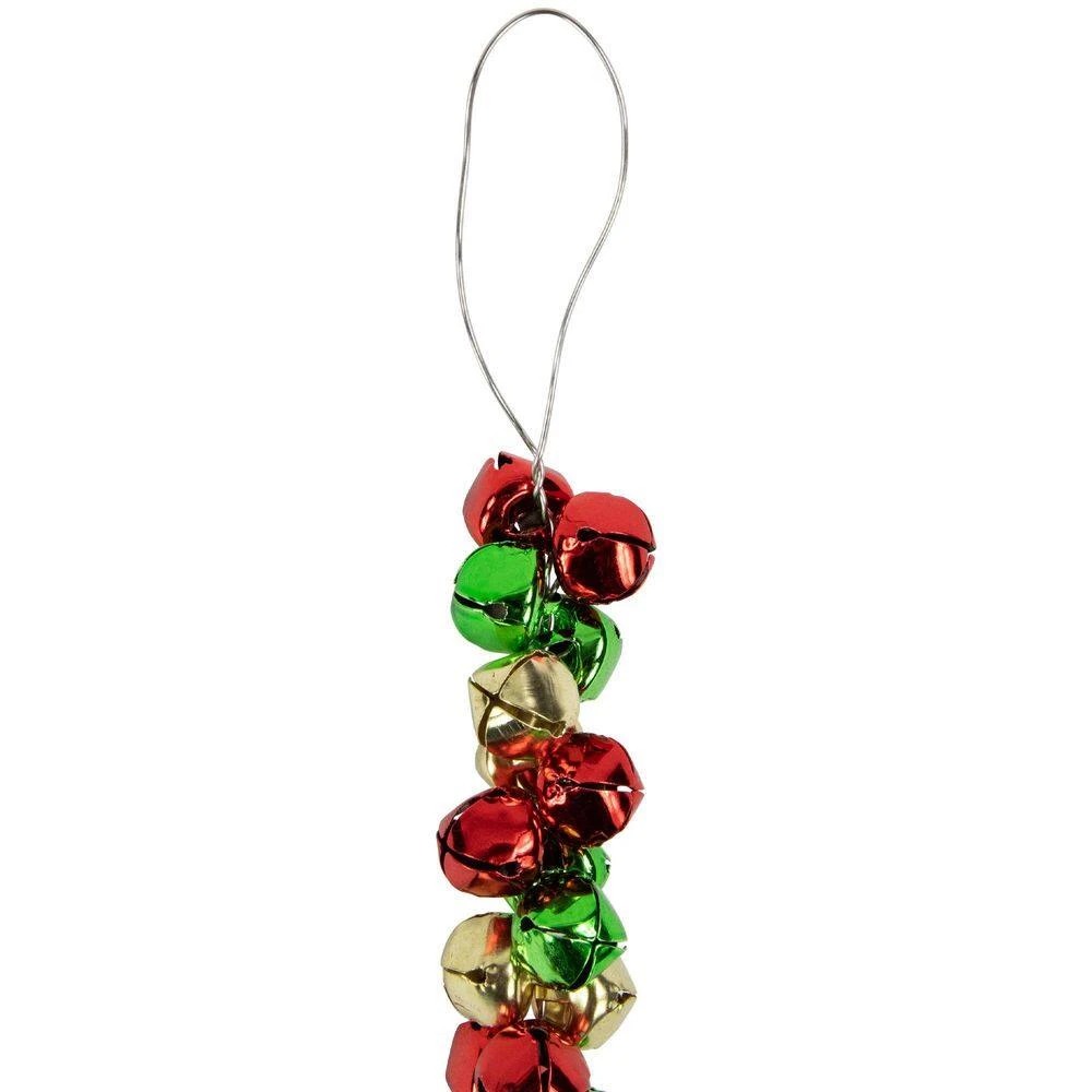 Northlight 5 Ft. Red Green And Gold Jingle Bell Christmas Garland 8 Northlight 5 Ft. Red Green And Gold Jingle Bell Christmas Garland - Image 6