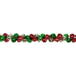Northlight 5 Ft. Red Green Gold Jingle Bell Artificial Christmas Garland - Unlit 8 Northlight 5 Ft. Red Green Gold Jingle Bell Artificial Christmas Garland - Unlit -Christmas Decor Shop northlight christmas garland 34906037 4f 1000