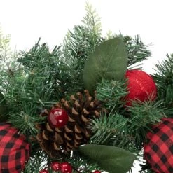 Northlight 6 Ft. Green Pine Artificial Christmas Garland With Plaid Ornaments And Bows -Christmas Decor Shop northlight christmas garland 35182582 4f 1000