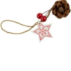 Northlight Pre-Lit B/O Tree Star And Pinecone Christmas Garland-6.5 Ft. Warm White -Christmas Decor Shop northlight christmas garland 35267980 4f 1000