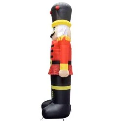 Northlight Lighted Inflatable Nutcracker Soldier Commercial Outdoor Christmas Decoration-20ft. -Christmas Decor Shop northlight christmas inflatables 35768205 4f 1000