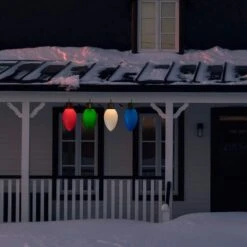 Northlight Lighted Blow Mold C7 Bulbs Christmas Decorations-20"-Set Of 4 -Christmas Decor Shop northlight christmas novelty lights 35744696 31 1000