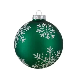 Northlight 2.5 In. Dark Blue And Green Glass Matte Christmas Ball Ornaments Set Of 4 -Christmas Decor Shop northlight christmas ornament sets 34313342 4f 1000