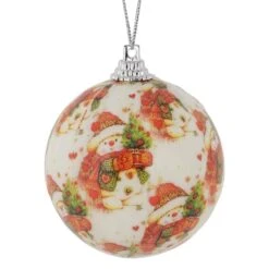 Northlight 2.25 In. (60 Mm) Snowman Decoupage Christmas Ball Ornament Set (14-Piece) -Christmas Decor Shop northlight christmas ornament sets 34851128 4f 1000