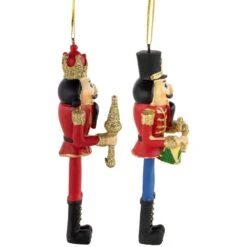 Northlight 5.75 In. Nutcracker King And Soldier Christmas Ornaments (Set Of 2) -Christmas Decor Shop northlight christmas ornament sets 34858372 1f 1000