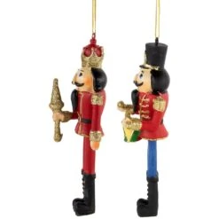 Northlight 5.75 In. Nutcracker King And Soldier Christmas Ornaments (Set Of 2) -Christmas Decor Shop northlight christmas ornament sets 34858372 44 1000