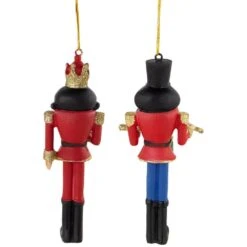 Northlight 5.75 In. Nutcracker King And Soldier Christmas Ornaments (Set Of 2) -Christmas Decor Shop northlight christmas ornament sets 34858372 c3 1000