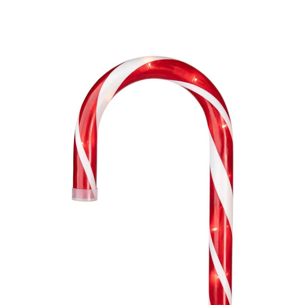 Northlight 28 In. Christmas Outdoor Decorations Lighted Candy Cane (Set Of 3) 7 Northlight 28 In. Christmas Outdoor Decorations Lighted Candy Cane (Set Of 3) - Image 5