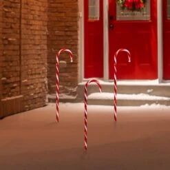 Northlight 28 In. Christmas Outdoor Decorations Lighted Candy Cane (Set Of 3) 19 Northlight 28 In. Christmas Outdoor Decorations Lighted Candy Cane (Set Of 3) -Christmas Decor Shop northlight christmas pathway lights 32622998 31 1000