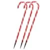 Northlight 28 In. Christmas Outdoor Decorations Lighted Candy Cane (Set Of 3) -Christmas Decor Shop northlight christmas pathway lights 32622998 64 1000