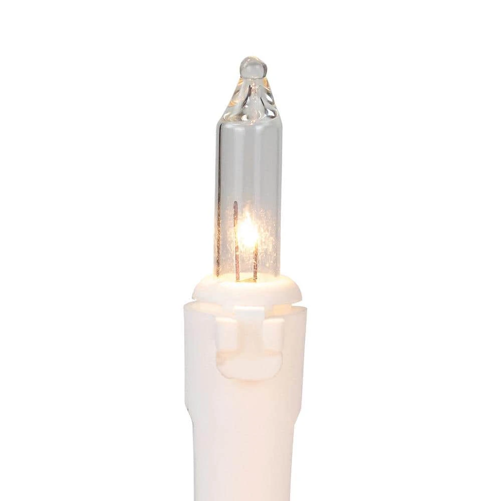 Northlight Set Of 100 Blue And Clear Mini Christmas Lights 2.5 In. Spacing With White Wire 5 Northlight Set Of 100 Blue And Clear Mini Christmas Lights 2.5 In. Spacing With White Wire - Image 3