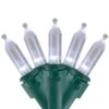 Northlight Set Of 50 Pure White LED Mini Christmas Lights With Green Wire -Christmas Decor Shop northlight christmas string lights 32605421 64 1000
