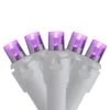 Northlight Set Of 50 Purple LED Wide Angle Christmas Lights - White Wire -Christmas Decor Shop northlight christmas string lights 32608202 64 1000