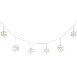 Northlight 150-Count White Snowflake Icicle Christmas Lights 8.5 Ft. White Wire 9 Northlight 150-Count White Snowflake Icicle Christmas Lights 8.5 Ft. White Wire -Christmas Decor Shop northlight christmas string lights 35680532 4f 1000