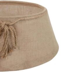 Northlight 22 In. Beige Burlap With Rope Christmas Tree Collar -Christmas Decor Shop northlight christmas tree collars 34858411 c3 1000