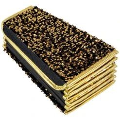 Northlight 26 In. Gold Fabric Sequins Hexagonal Christmas Tree Collar -Christmas Decor Shop northlight christmas tree collars 35688231 1f 1000