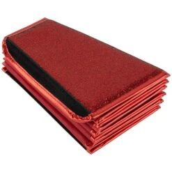 Northlight 26 In. Glittery Red Fabric Hexagonal Christmas Tree Collar -Christmas Decor Shop northlight christmas tree collars 35688237 1f 1000