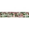 Northlight 2.5 In. X 16 Yds. Glitter Holly Berries And Pinecones Cream Wired Ribbon -Christmas Decor Shop northlight christmas tree ribbon 33531408 64 1000