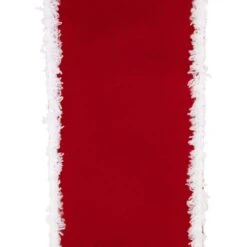 Northlight 14' Red And White Velvet Christmas Ribbon Door Bow -Christmas Decor Shop northlight christmas tree ribbon 35681107 1f 1000