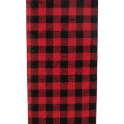 Northlight 14' Red Buffalo Plaid Christmas Ribbon Door Bow -Christmas Decor Shop northlight christmas tree ribbon 35681108 44 1000