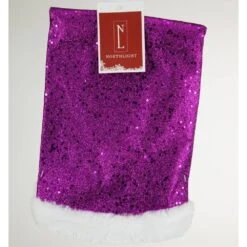 Northlight 20 In. Purple Glittered Mini Christmas Tree Skirt With Faux Fur Trim -Christmas Decor Shop northlight christmas tree skirts 33530805 1f 1000