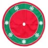 Northlight 48 In. Red And Green Snowflakes Christmas Tree Skirt -Christmas Decor Shop northlight christmas tree skirts 34315061 64 1000